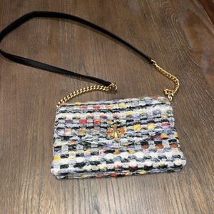 Tory Burch Kira Tweed Crossbody Purse